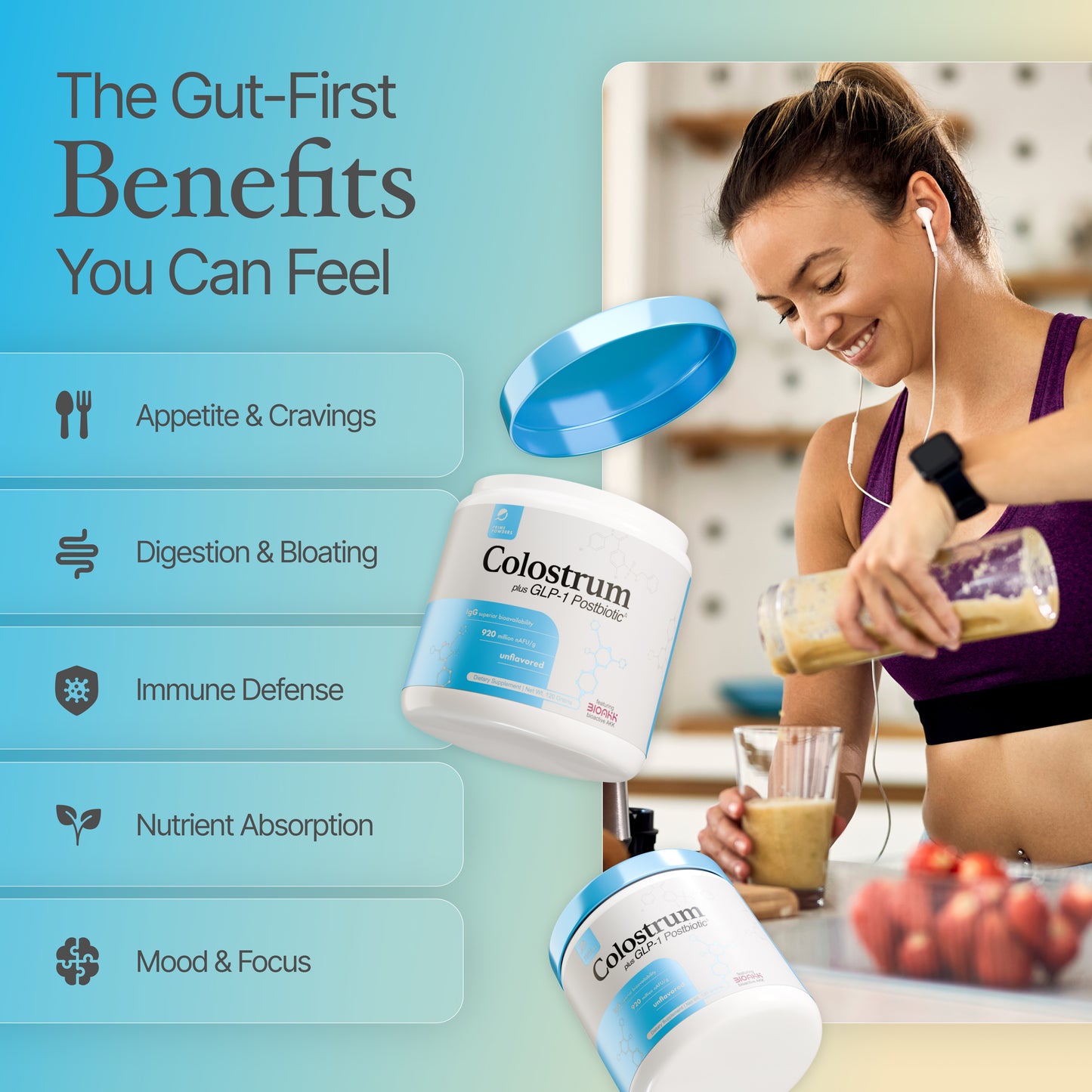 Colostrum + GLP-1 Probiotic