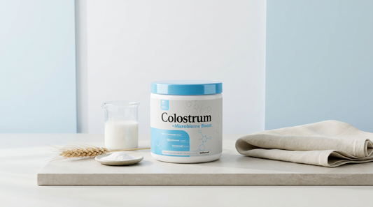 Colostrum + Microbiome Boost for Gut Health, Immune Support, Mucosal Integrity, and Recovery