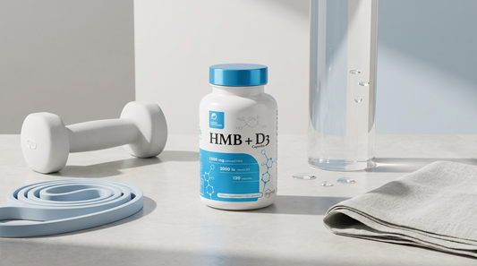 HMB + D3 Capsules for Muscle Reserve, Protein Utilization, Vitamin D Support, and Active Aging
