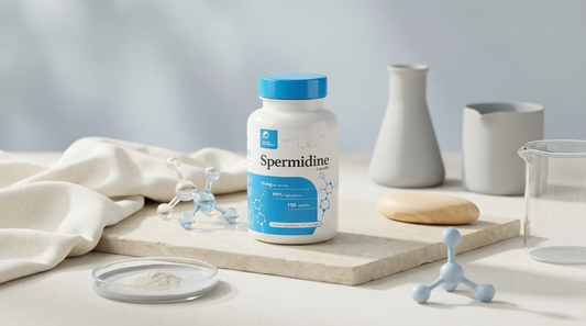 Spermidine Capsules: 99% Pure Autophagy, Metabolism, and DNA Stability Support from Prime Powders