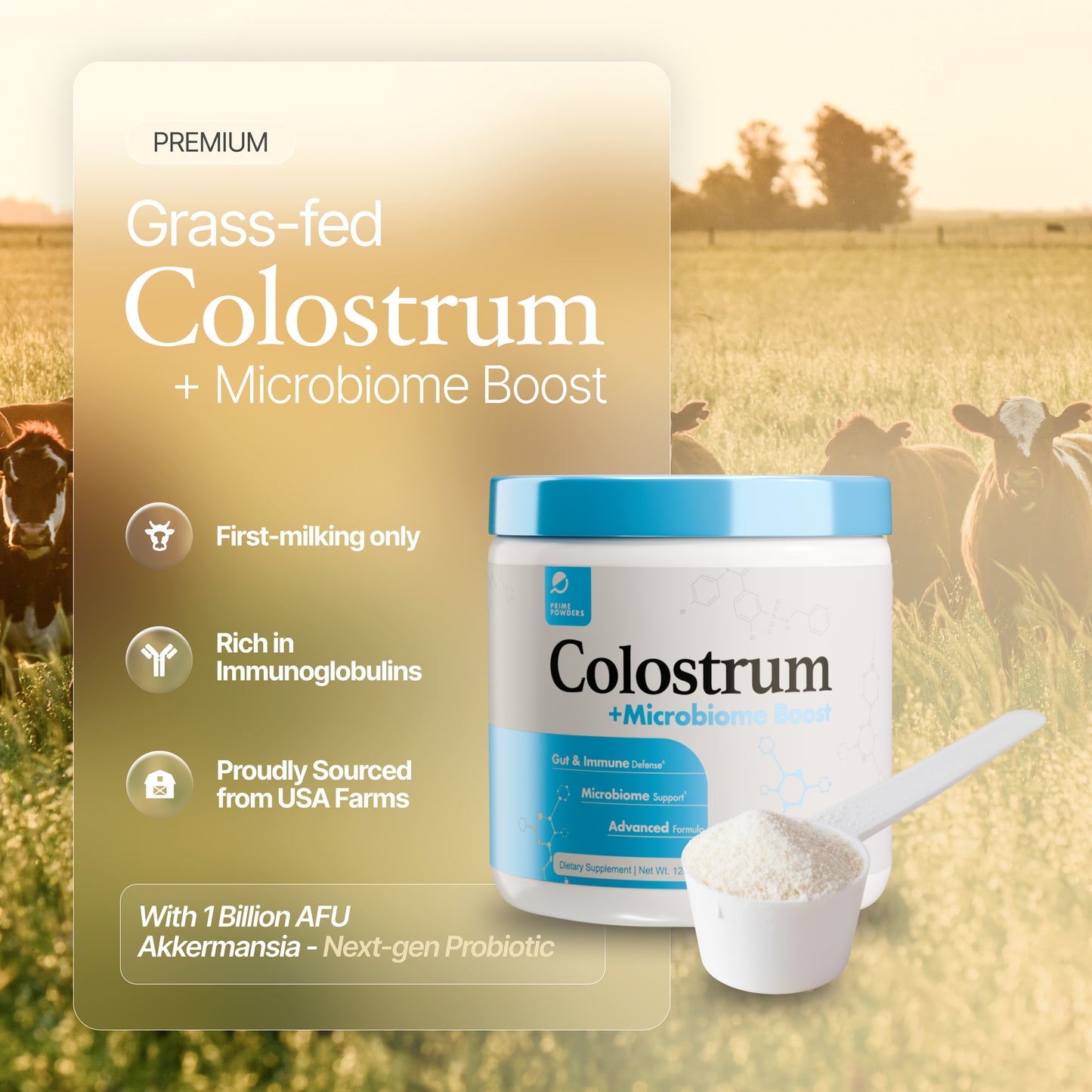 Colostrum + Microbiome Boost