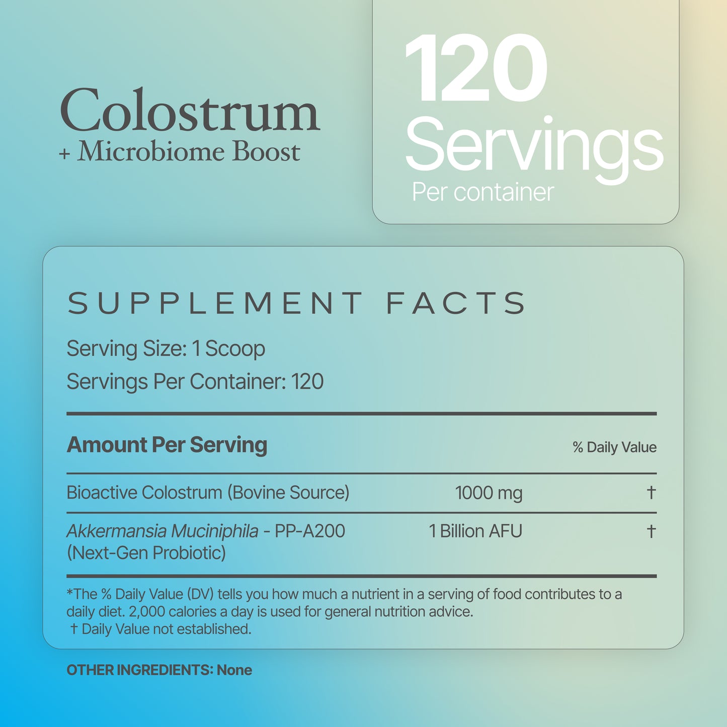 Colostrum + Microbiome Boost
